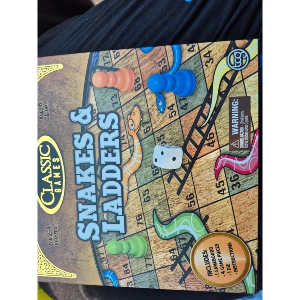 Snakes and Ladders classic board games